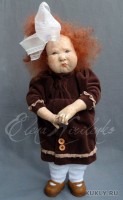 Living Doll, краски масляные, бархат, хлопок, шерсть, 34 см, 2011