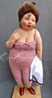Living Doll, краски масляные, хлопок, шерсть, лак, 50 см, 2011