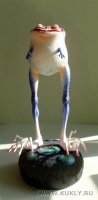 Paper Clay + Magic-ckulpt, папье-маше, 25 см. с подставкой, 2011